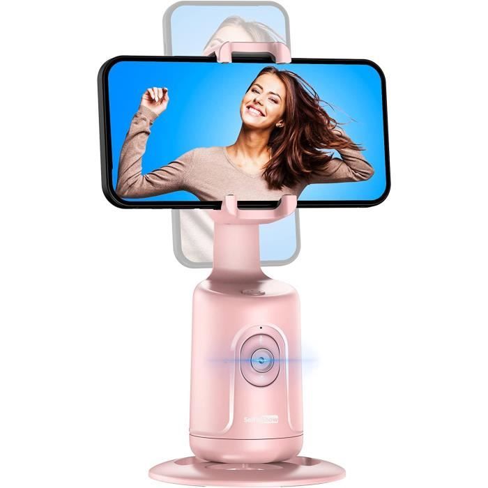 Support de Téléphone Intelligent Selfie Stick, Trépied à Suivi Automatique du Visage, Bâton de Selfie Intelligent Tout-en-on, A105