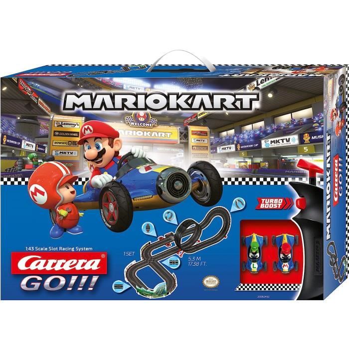 Circuits De Voitures Électriques - Carrera- Mario Kart 8 20062492 Coloré