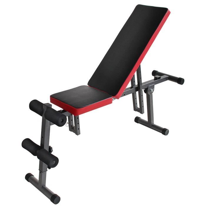 Banc De Musculation Pliable Multifonction Sit Up Fitness Musculation Bras Gym Domicile Bureau Prix Pas Cher Cdiscount