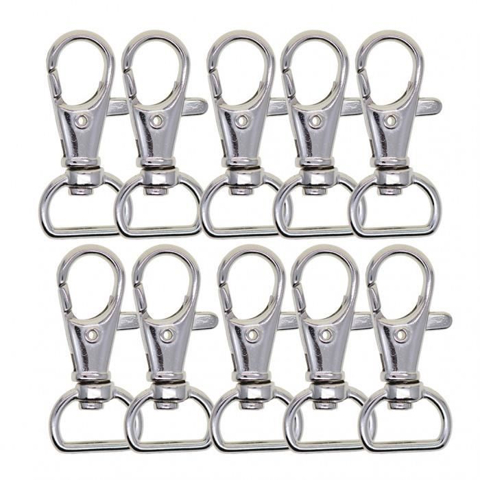 Accessoires création fermoir mousqueton 18 mm 1 pièce