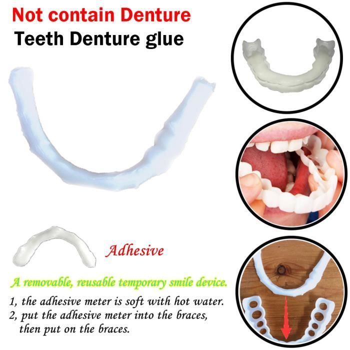 1pc Dentifrice De Dents De Dentifrice Provisoire Ajustement De Sourire Glue Mrqt 3087 Achat Vente Dentifrice 1pc Dentifrice De Dents De Cdiscount