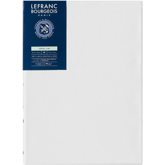 Châssis Toile Lin Lefranc Bourgeois - 5P - Prêt à Peindre Avec Clés De Tension