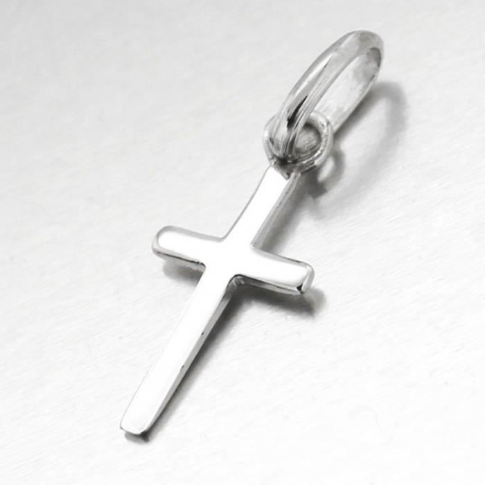 Pendentif petite croix argent 925/000 garanti sans nickel