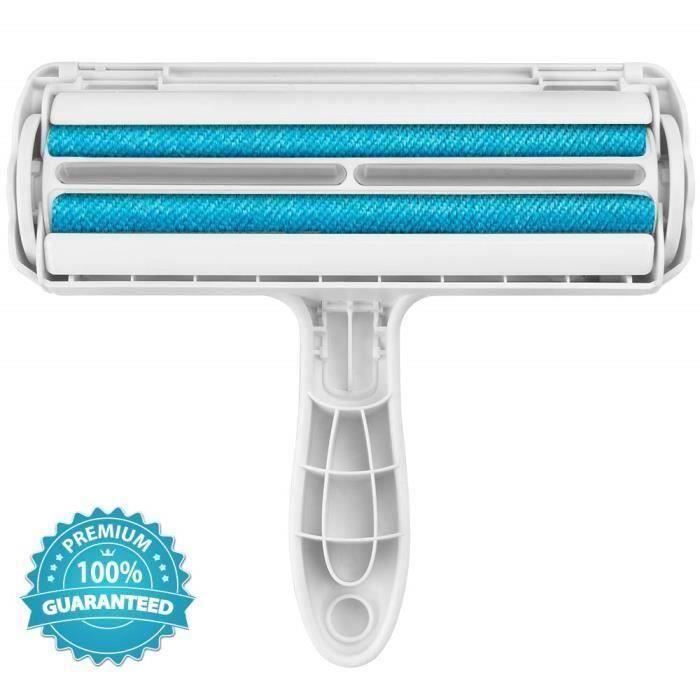 Brosse Anti-Poils Animaux Darryy - Ramasse-Poils Réutilisable - Pour Canapé, Vêtements, Lit - Vert