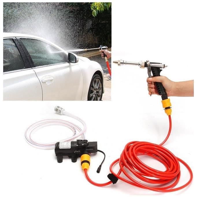 LAVE-LINGE ÉLECTRIQUE HAUTE Pression Portable Pour Lavage De Voiture Et Arrosag EUR 119,41