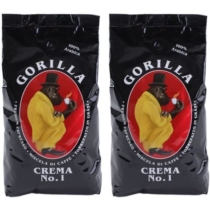 Espresso Gorilla Crema No.1, 1 kg Cdiscount Au quotidien