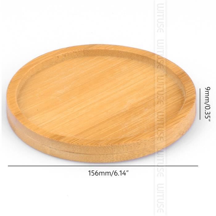 Lot De 20 Soucoupes Pour Pots De Fleurs - Diamètre 9cm, Plastique Résistant - Protège Les Surfaces Et Maintient L'humidité - 10