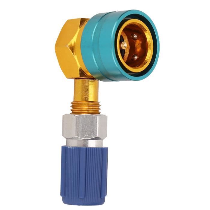 Fhdpeebu R1234Yf à R134A Raccord rapide côté bas R12 à R134A Tuyau pour climatisation de voiture Changement de courant 