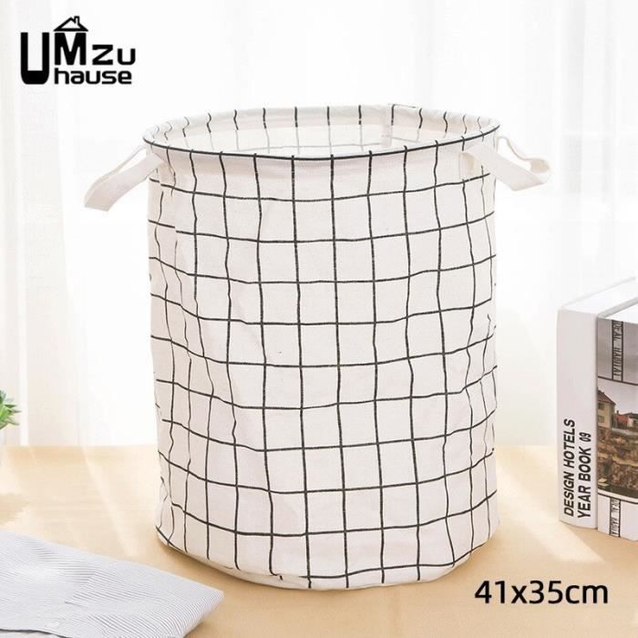 Qtopun Lot De 4 Paniers à Linge Pliables En Maille – Jaune, Rose, Violet, Bleu Foncé – Idéal Chambre, Dortoir, Voyage & Rangement Pratique