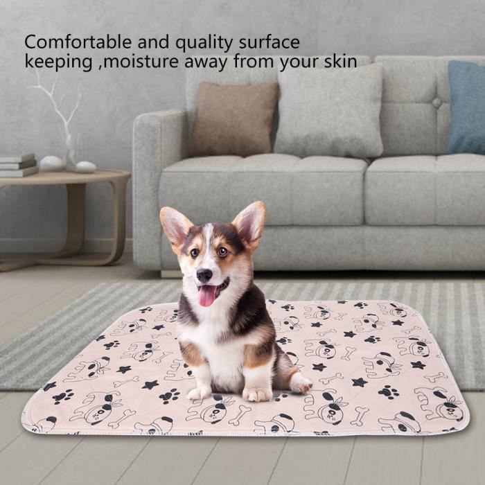 Meilleurs prix pour Fydun Coussin pour chien Tapis de lit de pipi de chat de chiot imperméable réutilisable