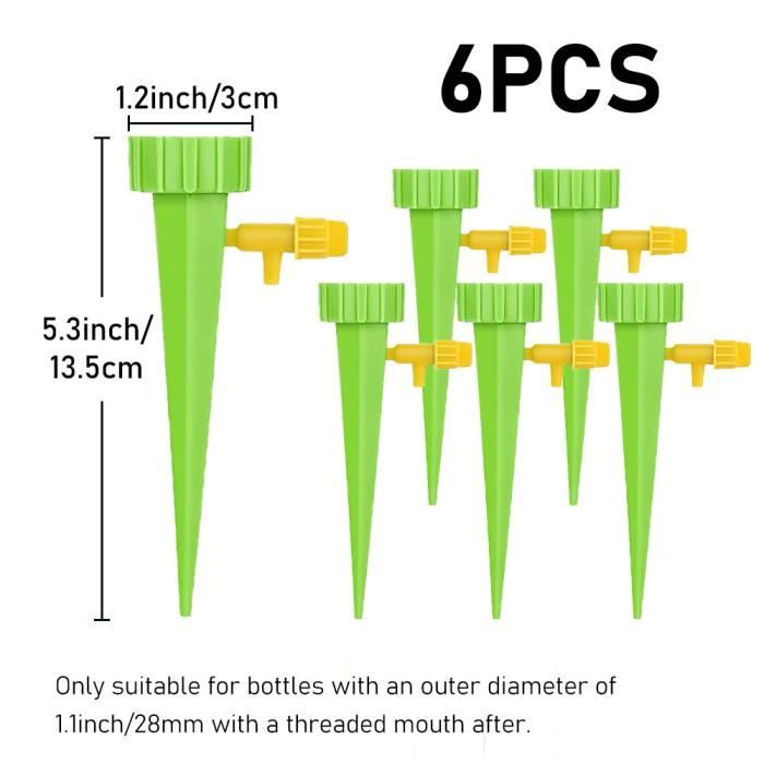 Lot De 5 Sacs D'arrosage Goutte-à-goutte 3,5 L - Système D'irrigation Automatique Pour Plantes Pendant Les Vacances - 12