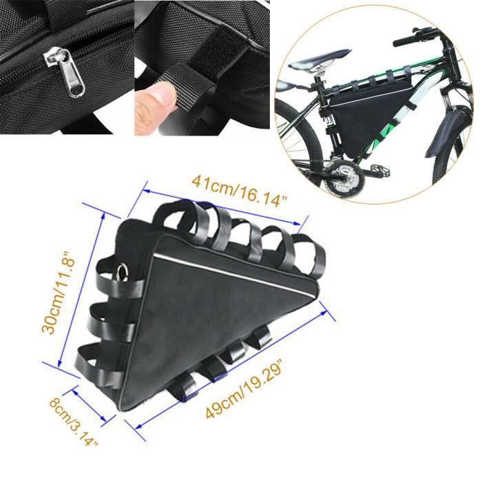 Panier Sacoche Arrière Vélo - Grande Capacité, Pour Bagages, électrique, Neuf