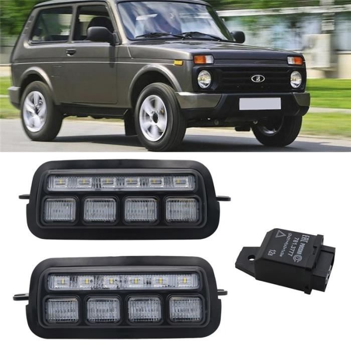 Protections Feux Arrière Lada Niva - Alliage Noir