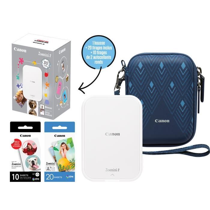 Kopen Draagbare Zoemini 2-kleurenfotoprinter, wit