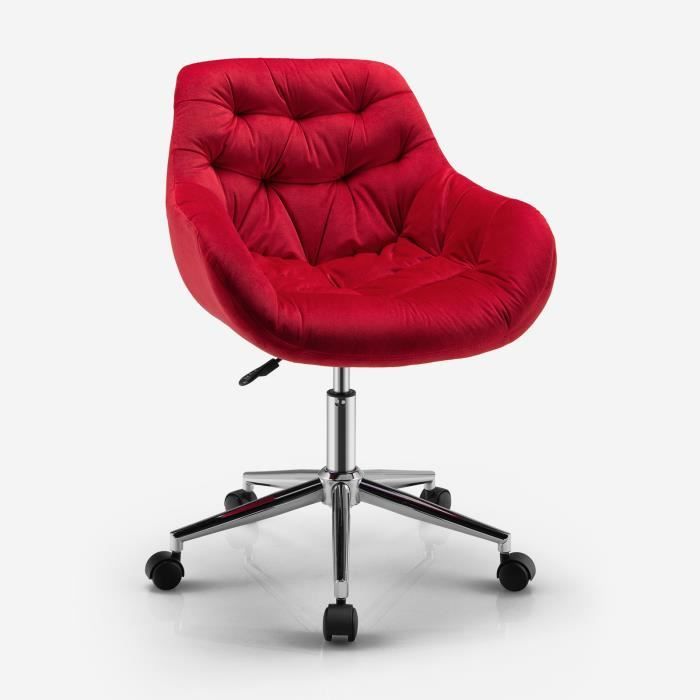 COSTWAY Chaise De Bureau Pivotante Avec Repose-Pieds,Accoudoirs,Soutien