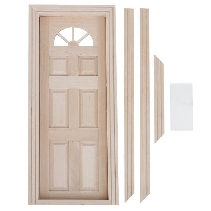 Atyhao porte en bois miniature Mini porte en bois couleur vive détails vifs bord plus lisse Atyhao porte en bois miniature Mini porte en bois couleur vive détails vifs bord plus lisse