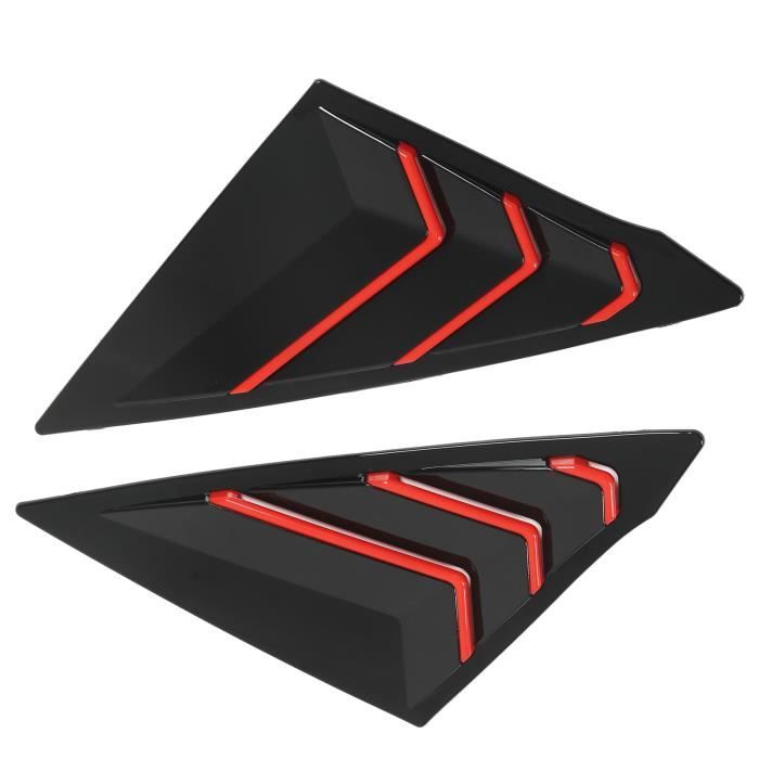 Persiennes de fenêtre arrière et latérale pour Dodge Charger SXT, GT, R/T, Scat Pack, Scat Pack Persiennes de fenêtre arrière et latérale pour Dodge Charger SXT, GT, R/T, Scat Pack, Scat Pack