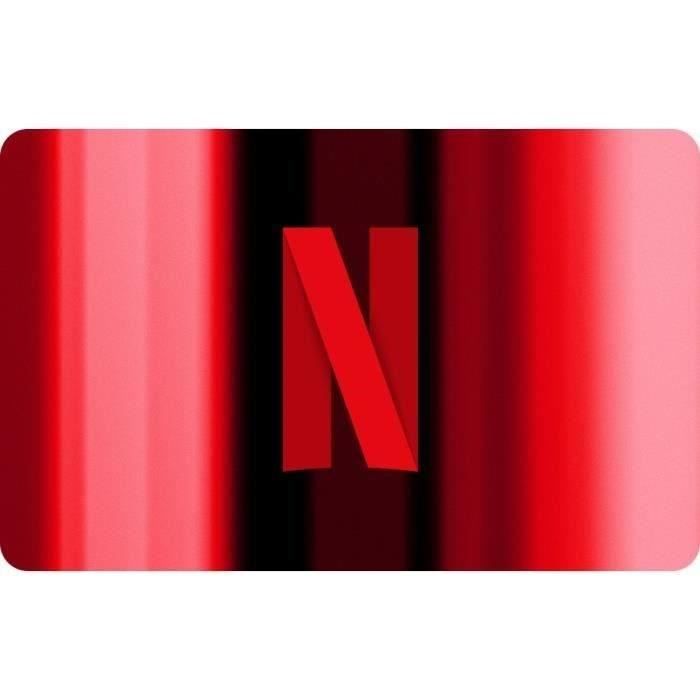 Carte cadeau numérique de 50€ à utiliser sur Netflix