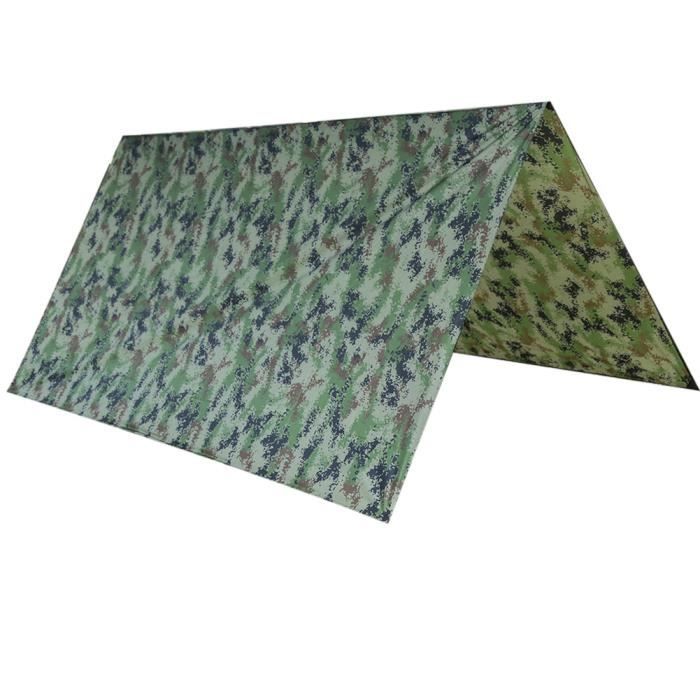 Bâche de tente étanche 19 Points de suspension, tente de survie, Camping en plein air, abri solaire tactique 4x4 3x4 3x3, auvent pare-soleil léger  18