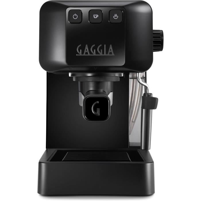 Machine à expresso manuelle - Gaggia - EG2109 - Noir - 15 bar - Préinfusion automatique
