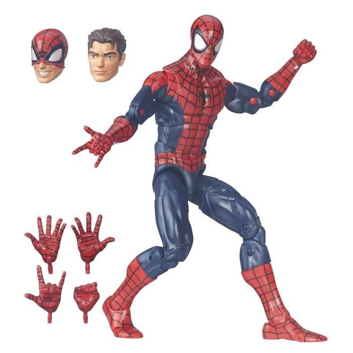 Figurine collector Spiderman - HASBRO - Marvel Legends 30cm - Accessoires -  30 points d'articulation - Cdiscount Jeux - Jouets