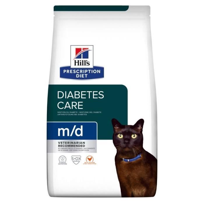 Hillapos S Prescription Diet M D Diabetes Au Poulet Pour Chat