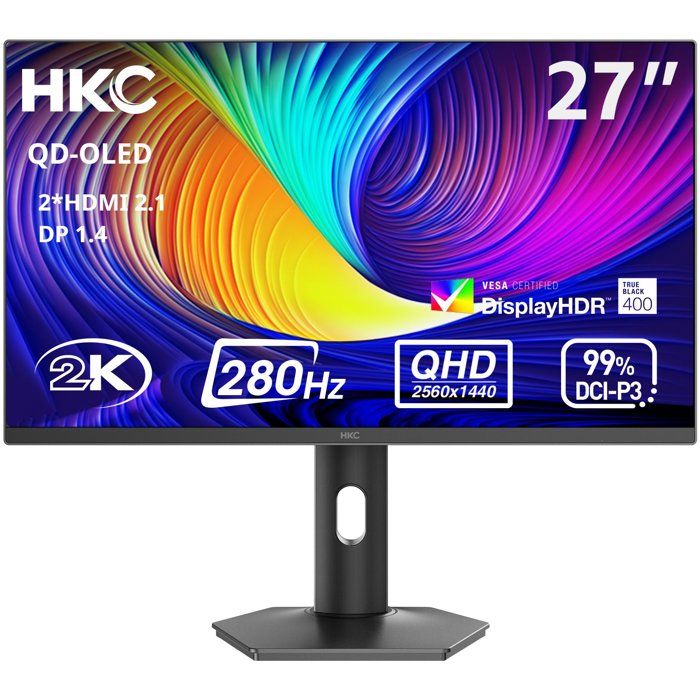 Ecran PC gaming HKC GS27QTS 27'' OLED 280 Hz - vue 6