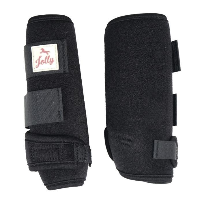 Comparer les prix de Guêtres fermées pour cheval Horka Jolly - noir - Poney