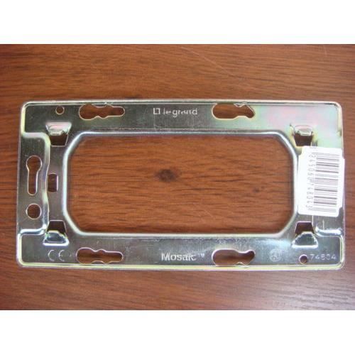Support De Montage Legrand Mosaic (4 Modules) - Réf. Ancienne 74804 / 748 04 - Neuf (traces De Stockage)