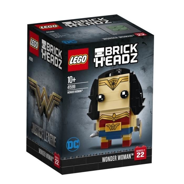 Acheter LEGO® Brickheadz 41599 Wonder Woman™ Reconditionné - 39,90 € LEGO® Brickheadz 41599 Wonder Woman™ Reconditionné - Lego reconditionné disponible sur Cdiscount Seconde Vie
