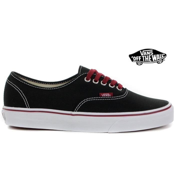 Vans bordeaux lacet noir hotsell