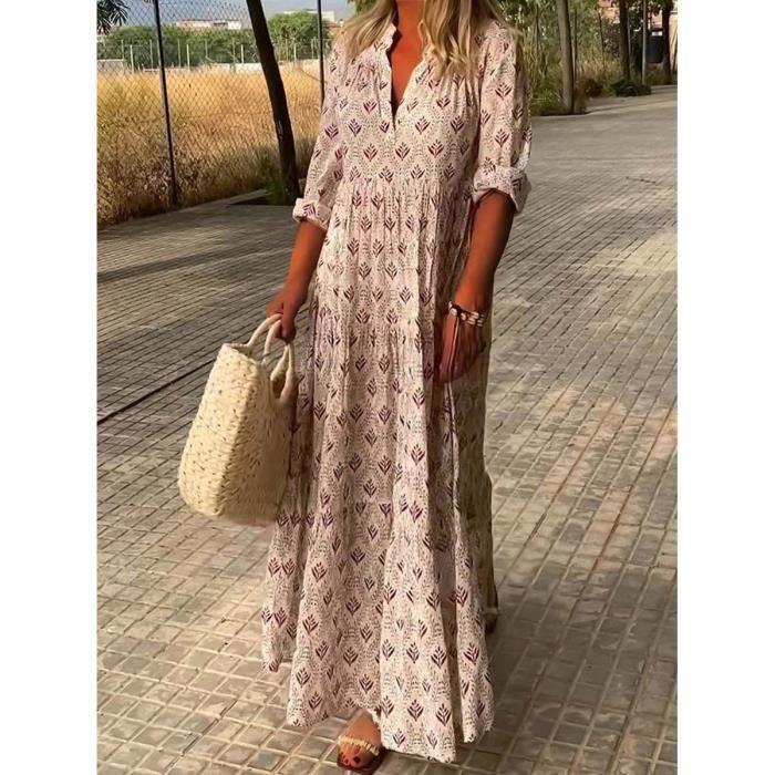 Robe longue boheme de marque cheap