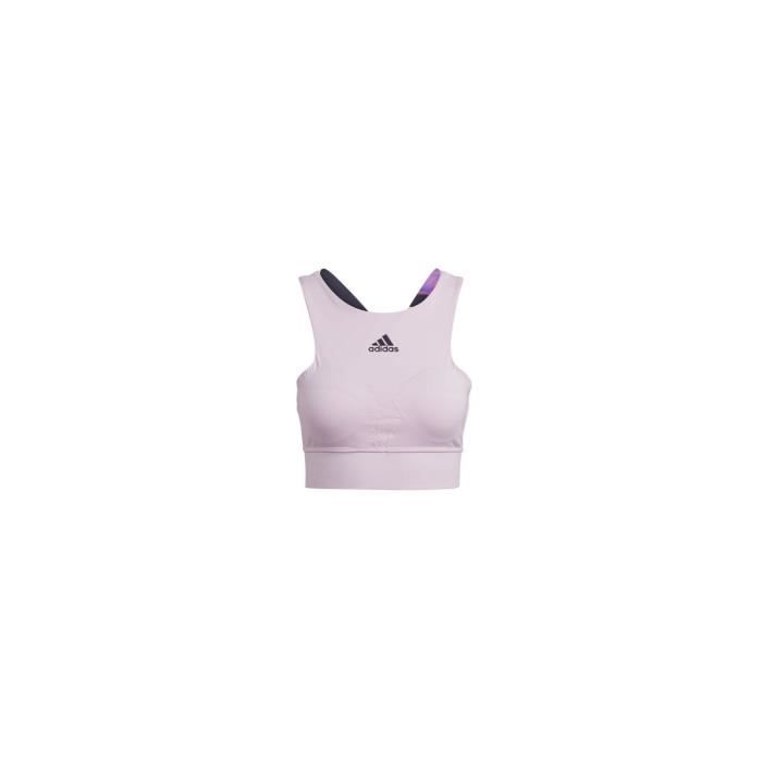 Brassière de Fitness Femme ADIDAS US SER CROP TOP Rose