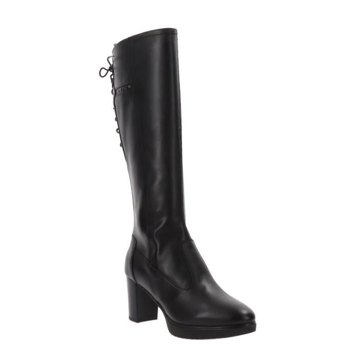 Bottes en cuir pour femme NeroGiardini Hauteur du talon 7
