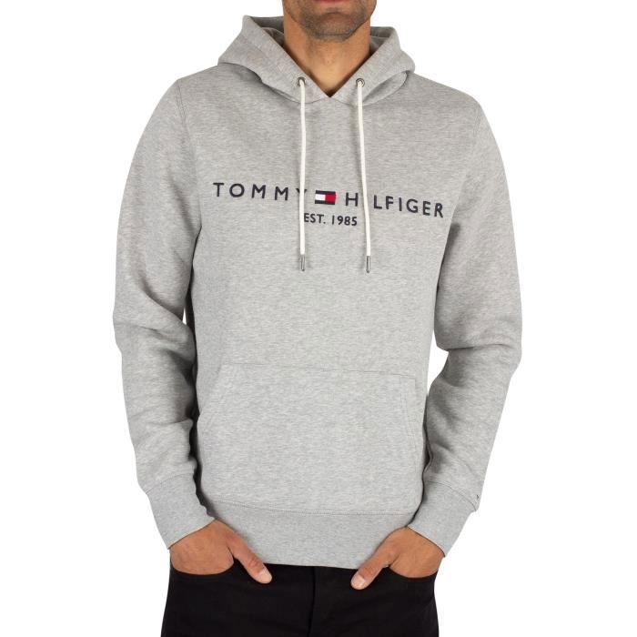 Sweat tommy hilfiger homme gris online