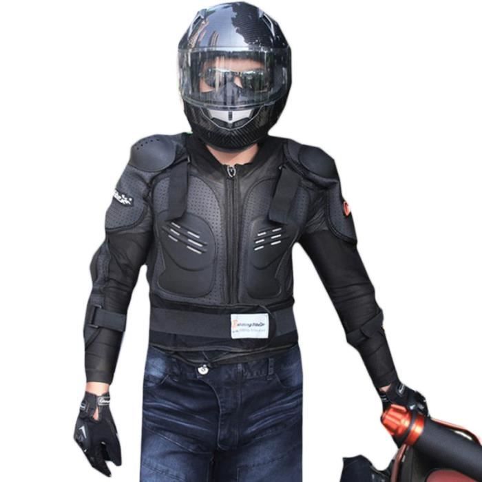 Armure de moto homme complète du corps anti-chute respirant motocross VTT  cyclisme patinage snowboard dos protection veste de Moto - Cdiscount Auto