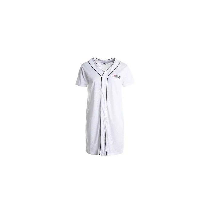 Fila Fila ROBIN BUTTON BASEBALL DRESS Blanc Blanc Cdiscount Prêt