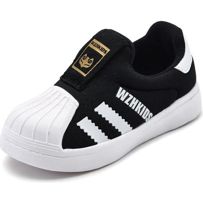 AIEVIS Chaussures Enfant Garcon-Fille Baskets Aeration Anti-dérapant - AIEVIS - Noir - Polyester - Lacets