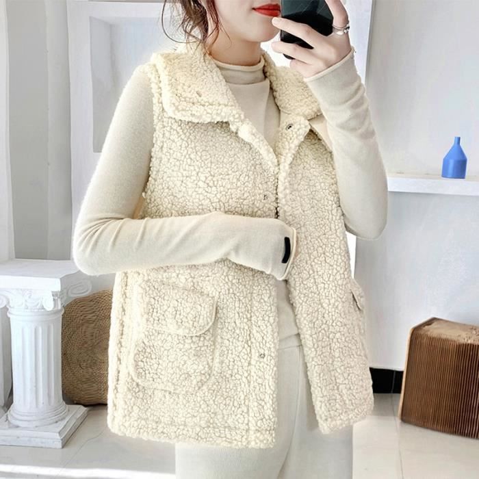 Gilet femme hiver store 2020