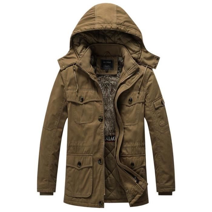 BLOUSON - PERFECTO - BOMBER Manteau Veste épais Col Roulé Classique