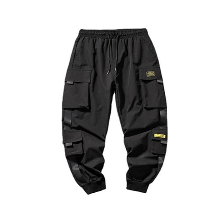 Pantalon cargo homme - multi poches pour jogging hip hop - FR92GQ 2