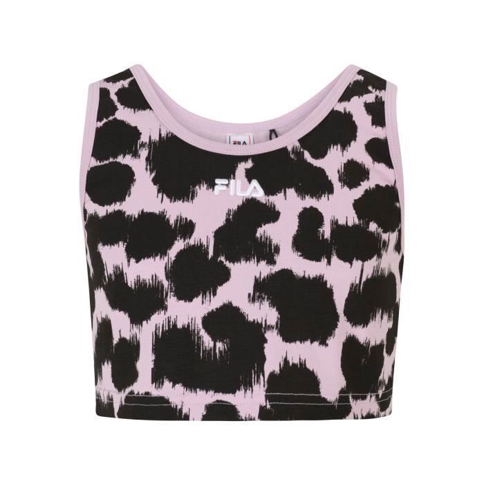D bardeur crop fille Fila Bad Muskau AOP black leo ikat aop 9