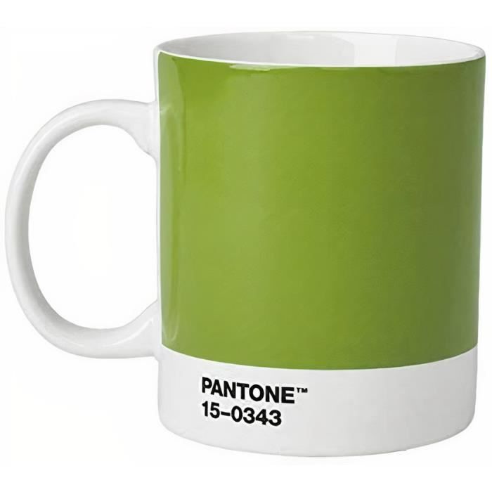 Tasse Pantone Personnalisable - Porcelaine Résistante - Couleur Rainforest - 350 Ml