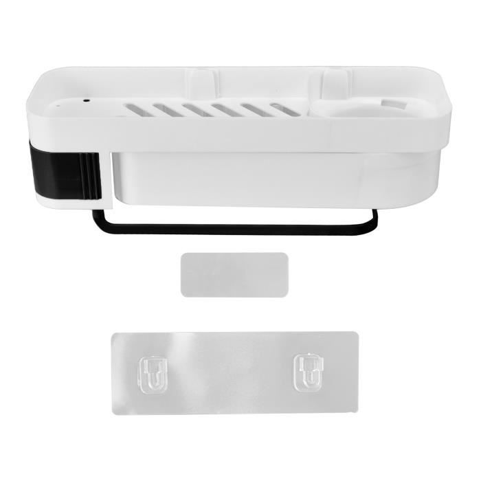 Étagère D'angle Salle De Bains Blanc GoodHome Imandra 34 X 90 X 36 Cm