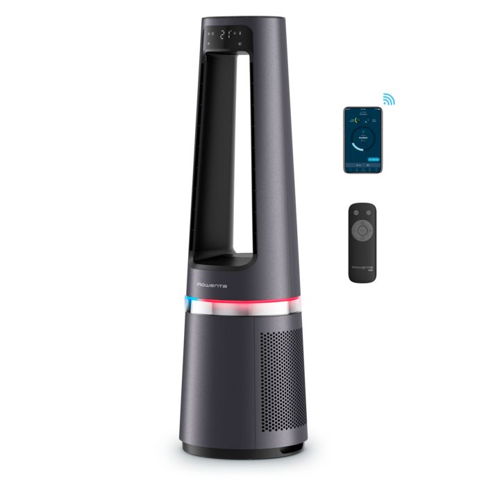 Purificateur d'air ventilateur chauffage Eclipse 3 en 1 connect QU5072F0 - vue 5