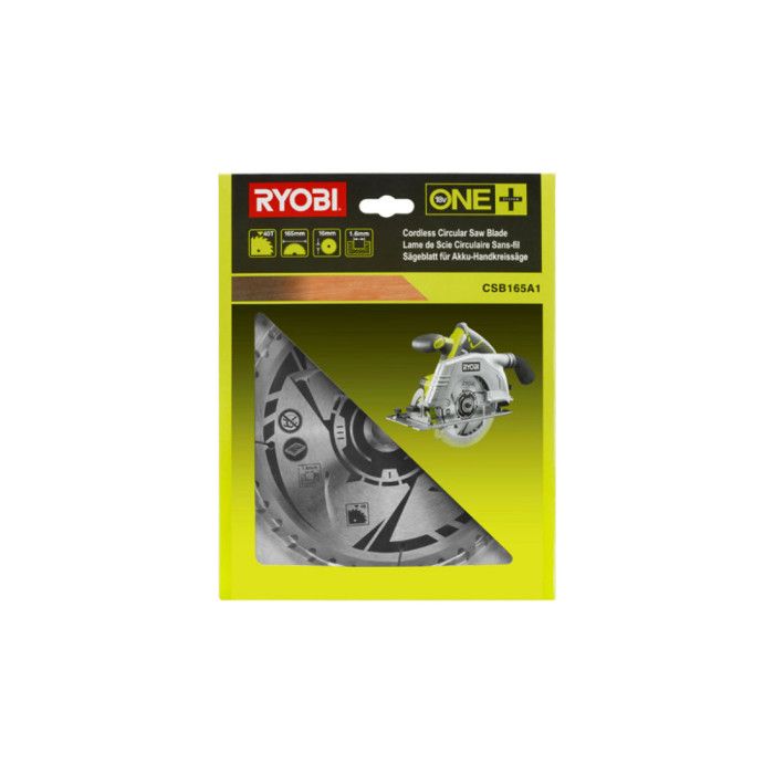 Ryobi Disque de coupe Scie circulaire 165 mm - vue 2
