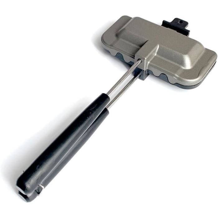 Moule à Croque-Monsieur Anti-adhésif – Pour Sandwichs, Crêpes, Omelettes – Pratique, Facile à Nettoyer – Plaque En Alliage Aluminium - 2