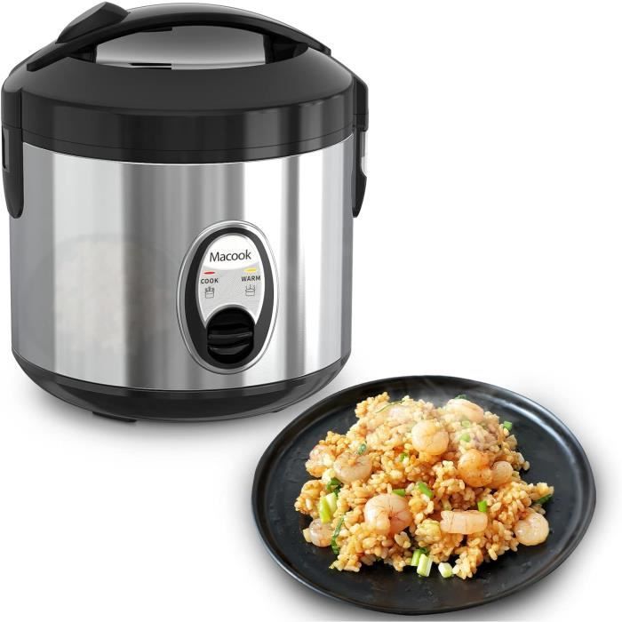 Cuit Riz Tupperware Cuiseur À Riz 1 L Pour 1 À 5 Personnes (5 Tasses Non Cuites, 10 Tasses ...