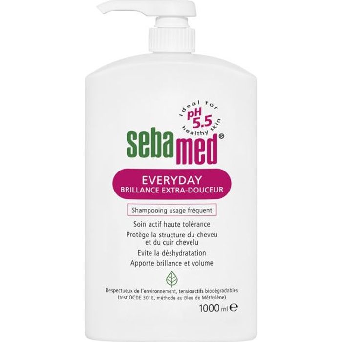 Sebamed Everyday Shampooing Brillance ExtraDouceur 1l Cdiscount Au