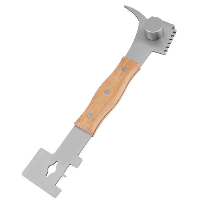 Amangul Grattoir à Ruches En Acier Inoxydable - Équipement D'apiculture - Outil à Main Pour Apiculteurs